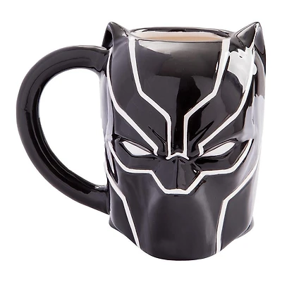 Marvel Black Panther 20oz Sculpted Ceramic Mug