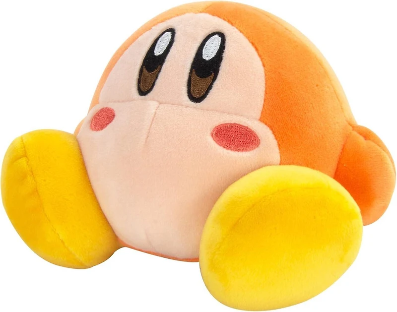 Club Mocchi-Mocchi Kirby Waddle Dee 6-in Squishy Collectible Plush