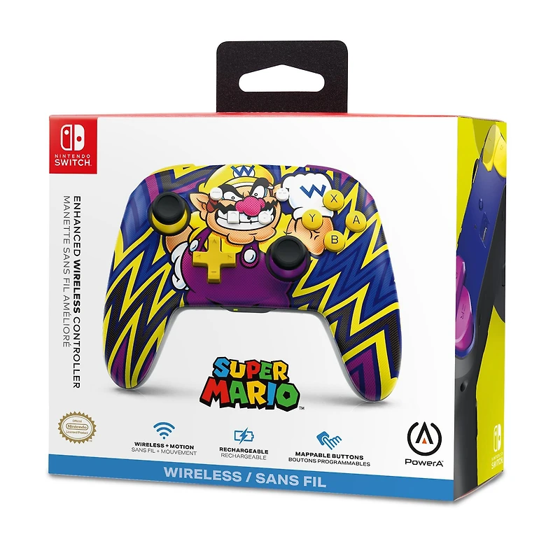 PowerA Enhanced Wired Controller for Nintendo Switch Wario