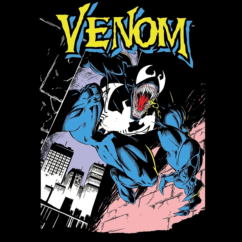 Marvel Venom Lethal Protector Comic Cover Unisex Short Sleeve Graphic T-Shirt GameStop Exclusive