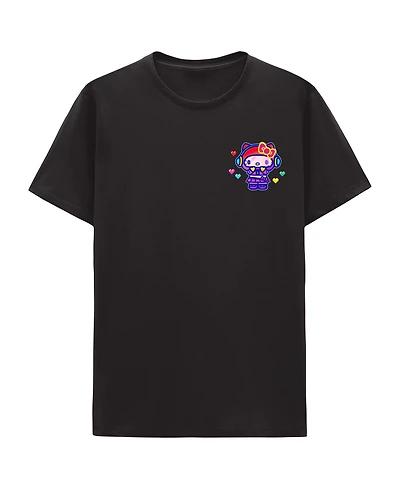Hello Kitty Arcade 8-Bit Unisex Short Sleeve Graphic T-Shirt GameStop Exclusive