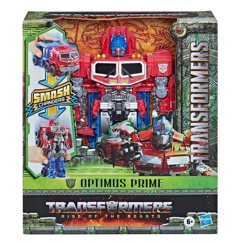 Hasbro Transformers: TRA MV7 Smash Changers Optimus Prime 9-in Action Figure