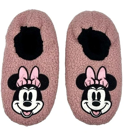 Fuzzy Babba Disney Minnie Mouse Figural Slipper Socks