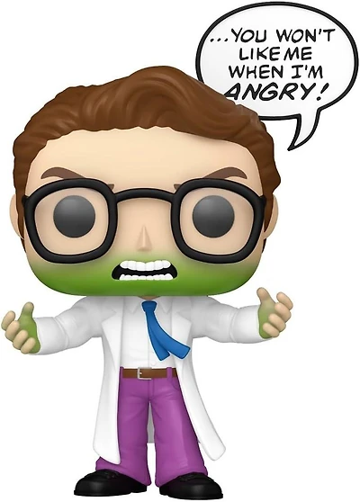 Funko POP! Sayings: Marvel Hulk Bruce Banner 4.65-in Vinyl Figure