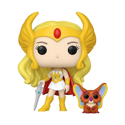 Funko POP! and Buddy: She-Ra: Princess of Power (40th Anniversary) She-Ra and Kowl 4.25-in Vinyl Figure