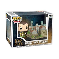 Funko POP! Movies: Lord of The Rings Elrond and Rivendell 3.9-in Vinyl Figure