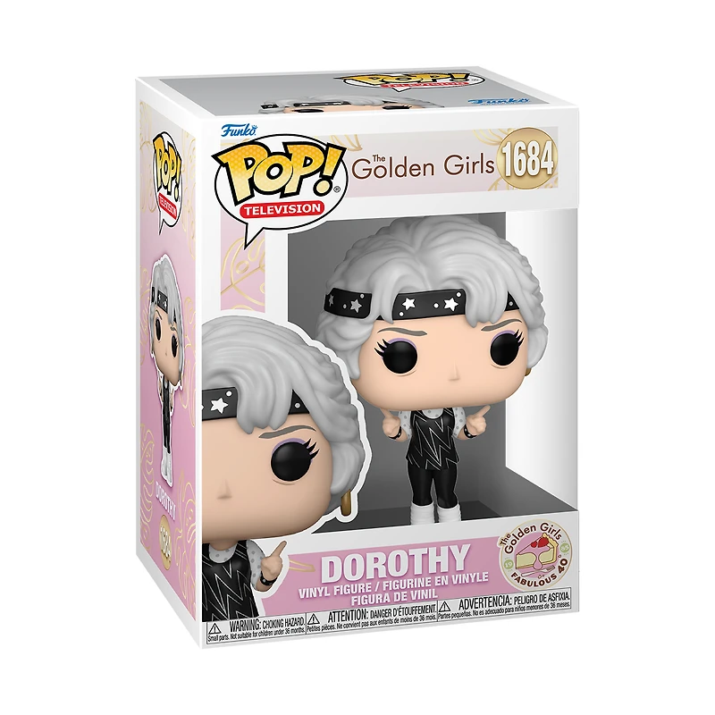 Funko POP! TV: Golden Girls 40th Anniversary Dorothy 4.1-in Vinyl Figure