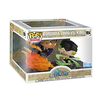 Funko POP! Moment: One Piece Unmasked King vs Zoro 5.8-in Vinyl Figure GameStop Exclusive