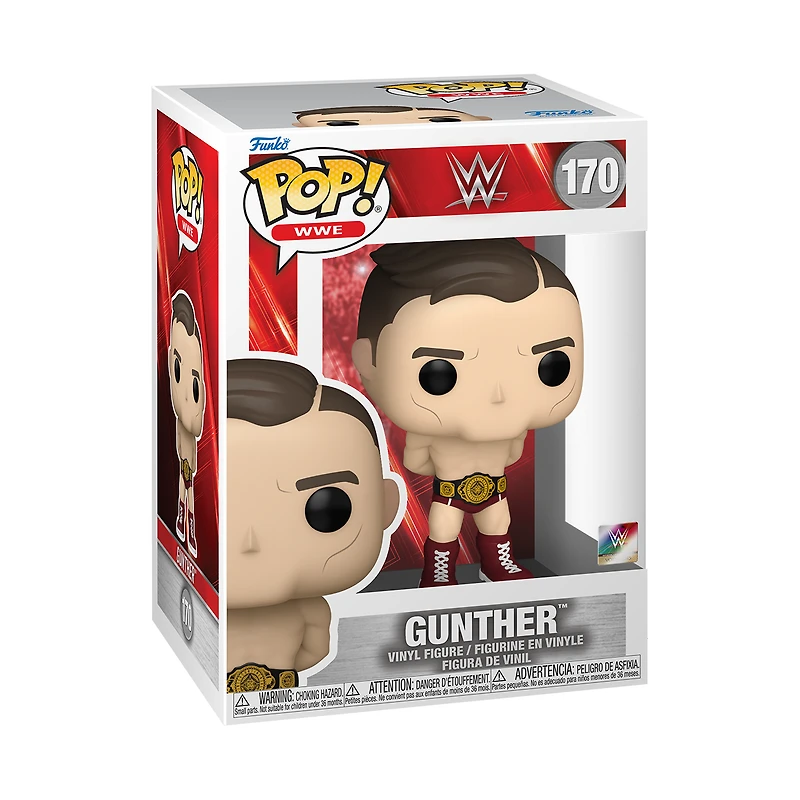 Funko POP! WWE: Gunther 3.95-in Vinyl Figure
