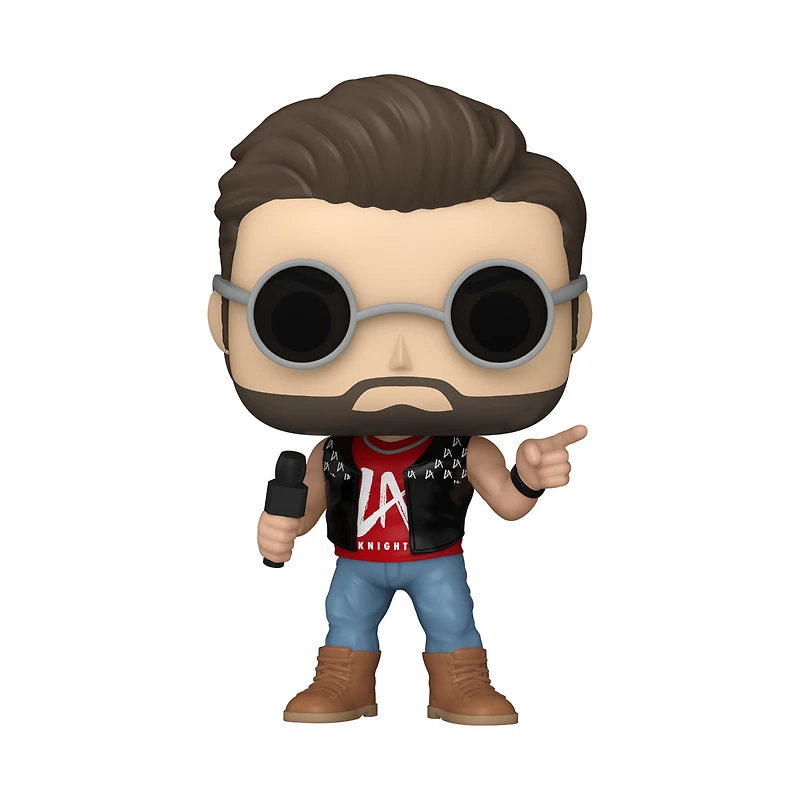 Funko POP! WWE: LA Knight 4.2-in Vinyl Figure