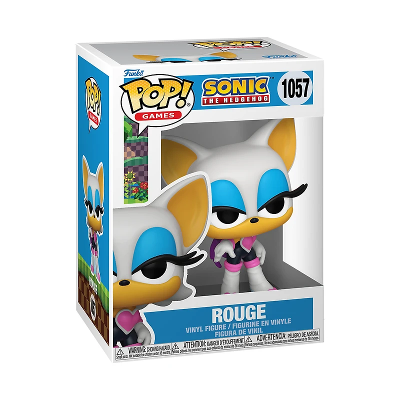 Funko POP! Games: Sonic the Hedgehog Rouge 4.1-in Vinyl Figure