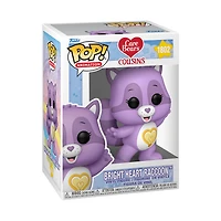Funko POP! Animation: Care Bear Cousin Bright Heart Raccoon 4.15-in Vinyl Figure