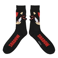 Shadow the Hedgehog Novelty Crew Socks