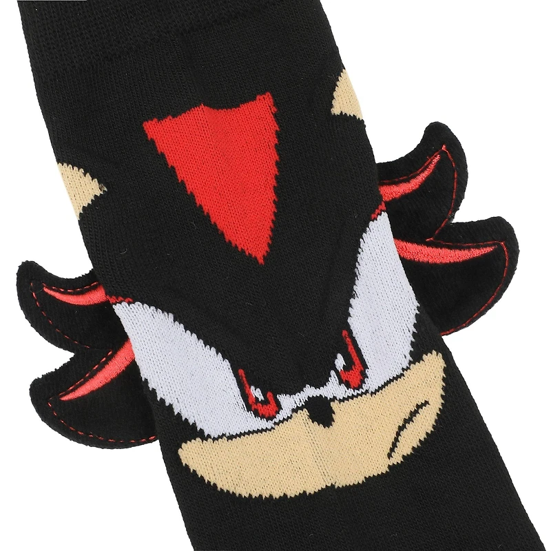 Shadow the Hedgehog Novelty Crew Socks