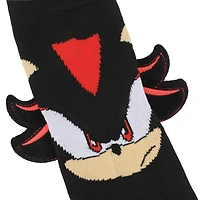 Shadow the Hedgehog Novelty Crew Socks