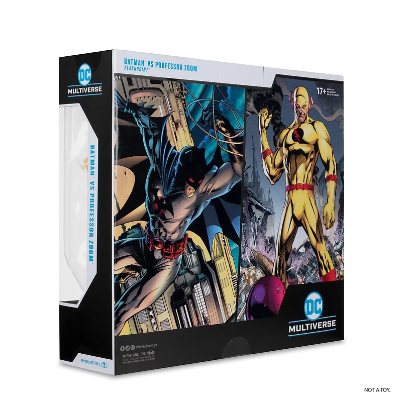 McFarlane Toys DC Multiverse Thomas Wayne Batman and Professor Zoom (Flash Point) 7-in Figure Set 2-Pack