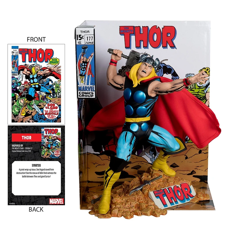 McFarlane Toys Marvel Collection Thor The Mighty Thor (Issue 177) 1:6th Scale Figure
