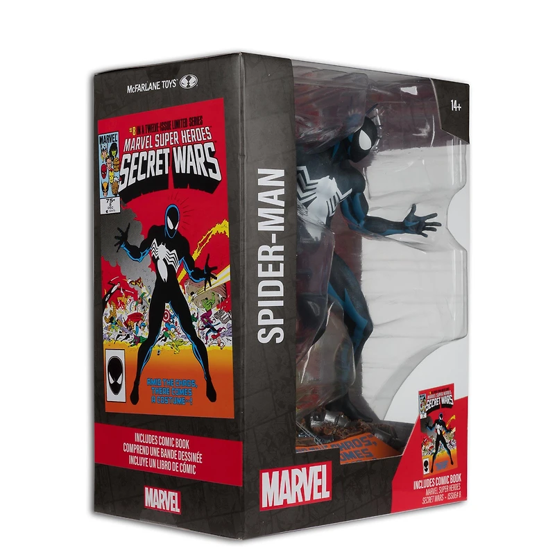 McFarlane Toys Marvel Collection Spider-Man (Marvel Secret Wars Issue 8) 1:6th Scale Figure