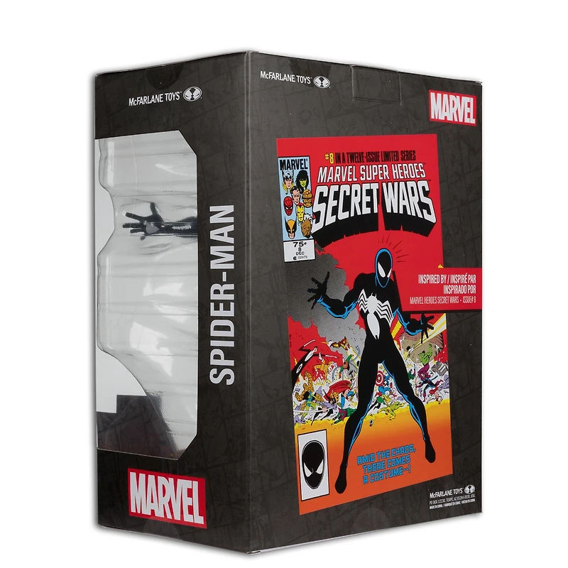 McFarlane Toys Marvel Collection Spider-Man (Marvel Secret Wars Issue 8) 1:6th Scale Figure