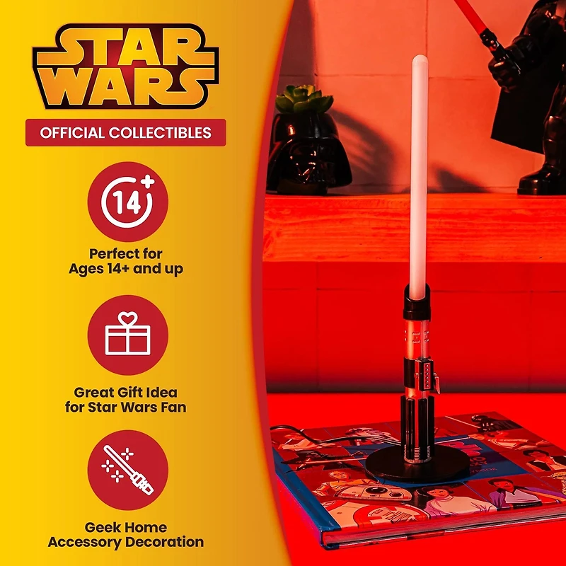 Star Wars Darth Vader 12-in Lightsaber Lamp