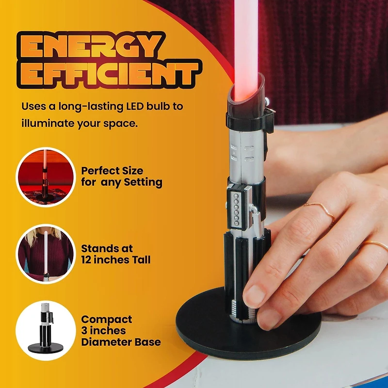 Star Wars Darth Vader 12-in Lightsaber Lamp
