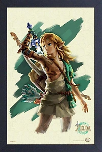 The Legend of Zelda Tears of the Kingdom Link 11x17 Wall Art