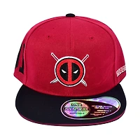 Marvel Deadpool - Deadpool (Suit 91) Flat Brim Snap Back Hat