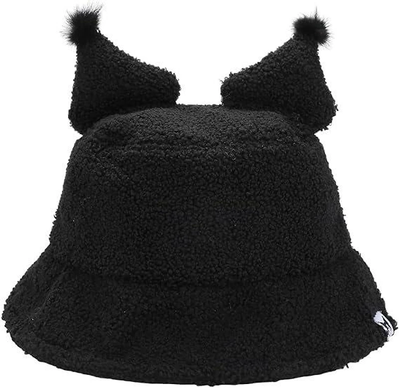 Sanrio Kuromi Cosplay Bucket Hat with Ears
