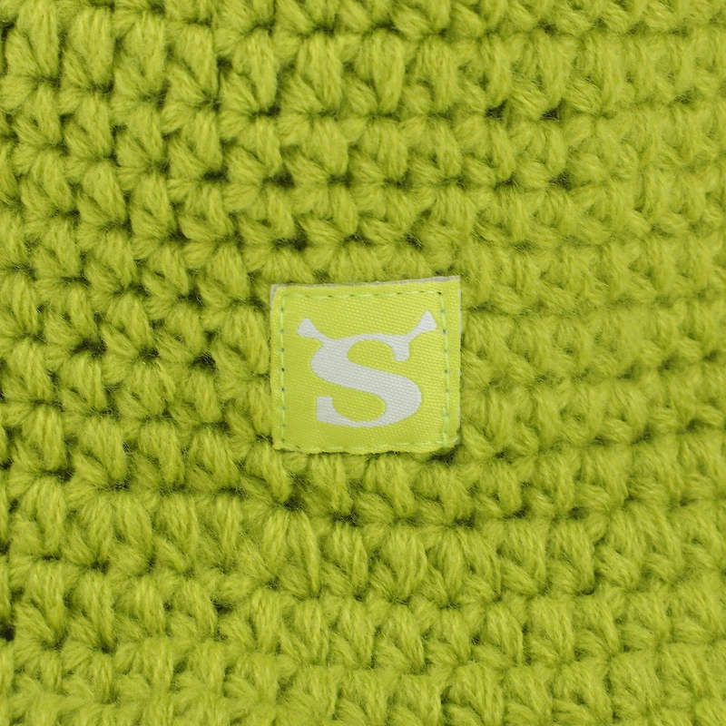 Shrek Cosplay Crochet Bucket Hat with 3D Ears