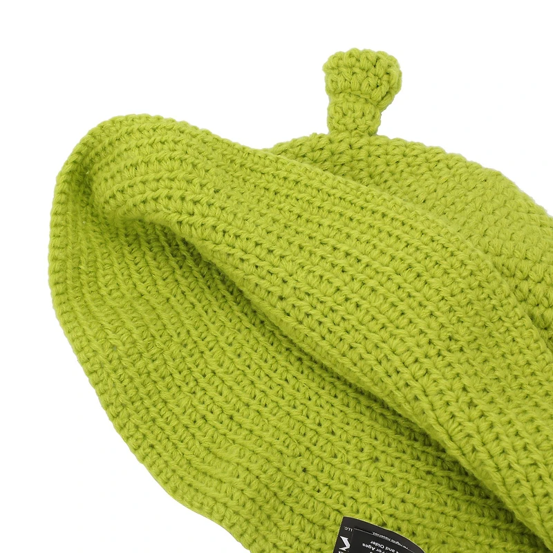 Shrek Cosplay Crochet Bucket Hat with 3D Ears