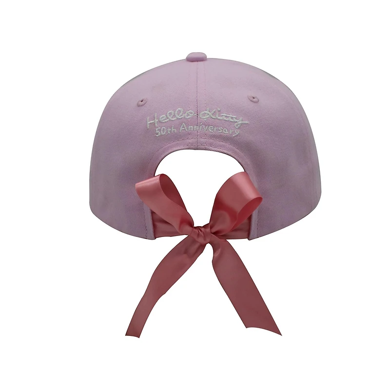 Hello Kitty 50th Anniversary Bow Back Baseball Hat