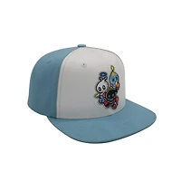 Sonic the Hedgehog Blue and White Chaos Snapback Hat