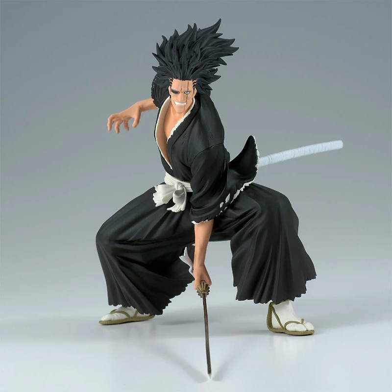 Banpresto Bleach Vibration Stars Kenpachi Zaraki 5.10-in Statue