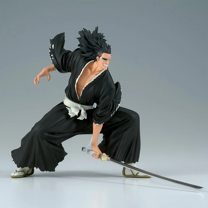 Banpresto Bleach Vibration Stars Kenpachi Zaraki 5.10-in Statue