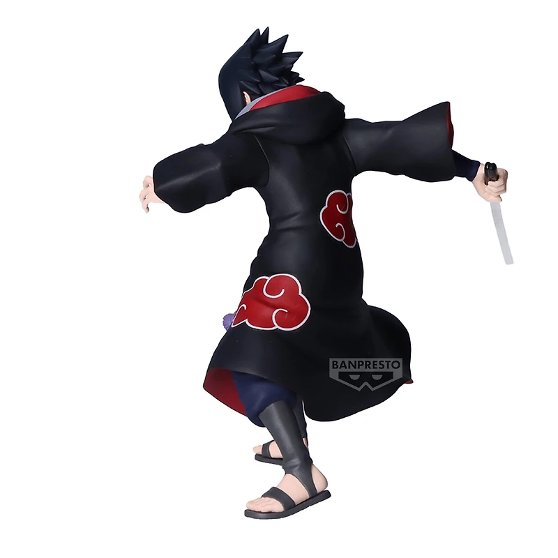 Banpresto Naruto Shippuden Vibration Stars Sasuke Uchiha 5.9-in Statue