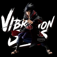 Banpresto Naruto Shippuden Vibration Stars Sasuke Uchiha 5.9-in Statue