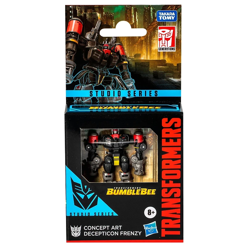 Hasbro Transformers Toys Studio Series Core Class Concept Art Frenzy 3.5-in Action Figure