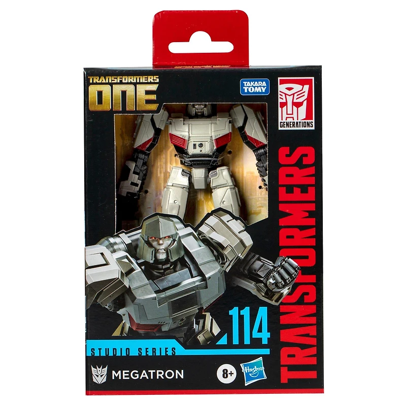 Hasbro Tranformers Toys Studio Series Deluxe Class One 114 Megatron 4.5-in Action Figure