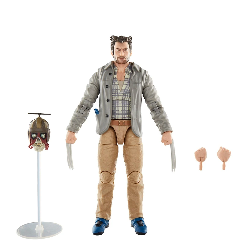 Hasbro Marvel Legends Deadpool and Wolverine Headpool with Logan 6-in Action Figure