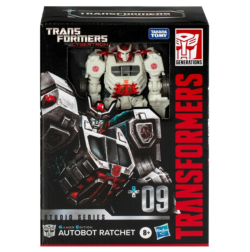 Hasbro Transformers Studio Series Deluxe Class 09 Gamer Edition Ratchet 6.5-in Action Figure