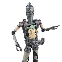 Hasbro Star Wars The Black Series: Star Wars: The Mandalorian Ig-12 and Grogu 6-in Action Figure