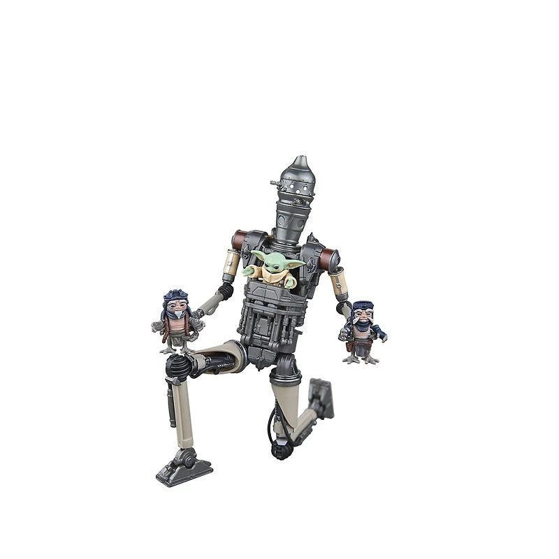 Hasbro Star Wars The Black Series: Star Wars: The Mandalorian Ig-12 and Grogu 6-in Action Figure