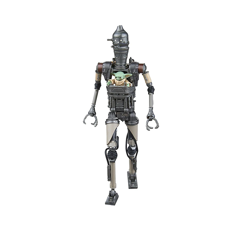 Hasbro Star Wars The Black Series: Star Wars: The Mandalorian Ig-12 and Grogu 6-in Action Figure