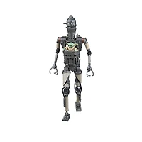 Hasbro Star Wars The Black Series: Star Wars: The Mandalorian Ig-12 and Grogu 6-in Action Figure