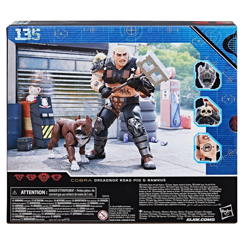 Hasbro G.I. Joe Classified Series Dreadnok Enforcer 6-in Action Figure