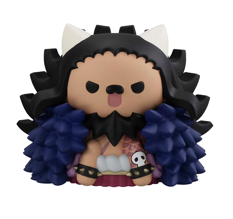 Megahouse Mega Cat Project Nyan Piece Nyan! ver. Luffy in Wano Kuni (Repeat) Blind Box (Set of 8)