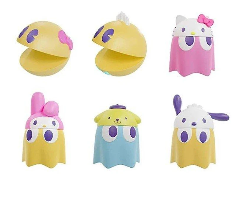 Megahouse Chibicollect Pac-Man x Sanrio Characters vol. 2 Blind Box (Set of 8)