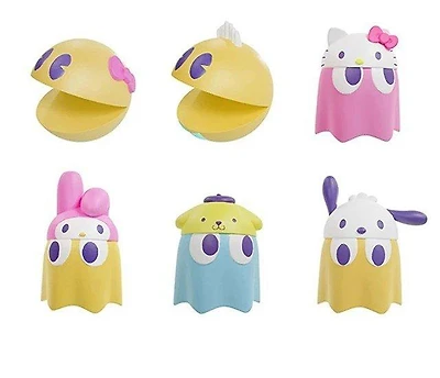 Megahouse Chibicollect Pac-Man x Sanrio Characters vol. 2 Blind Box (Set of 8)
