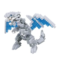 Nanoblock Character Collection Series Yu-Gi-Oh! Duel Monsters Blue-Eyes White Dragon 4.17-in Figure