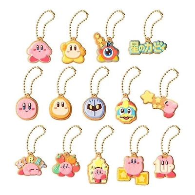 Bandai Shokugan Kirby and Friends Cookie Charmcot Blind Keychain (Styles May Vary